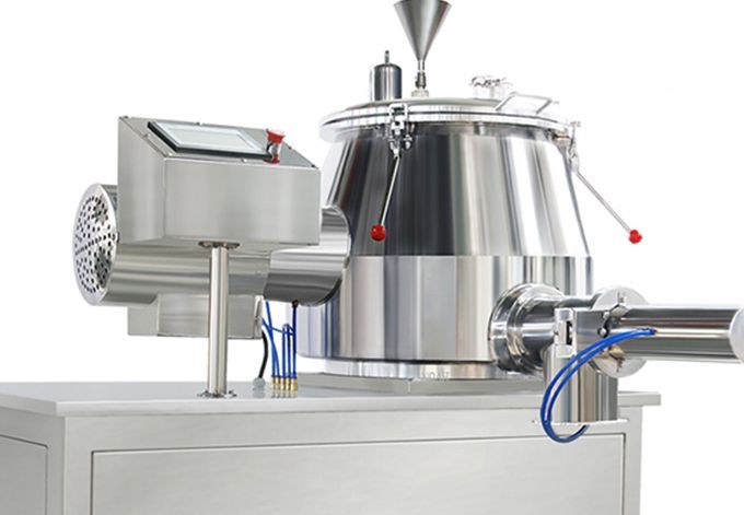 Granulation machine in pharma